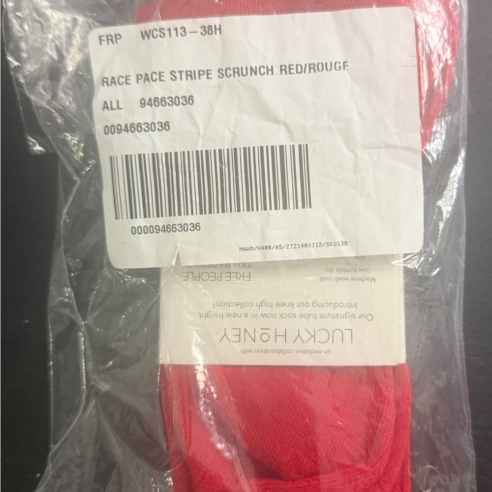 NWT Free People Movement Race Pace Stripe Scrunch Socks - Picture 4 of 4